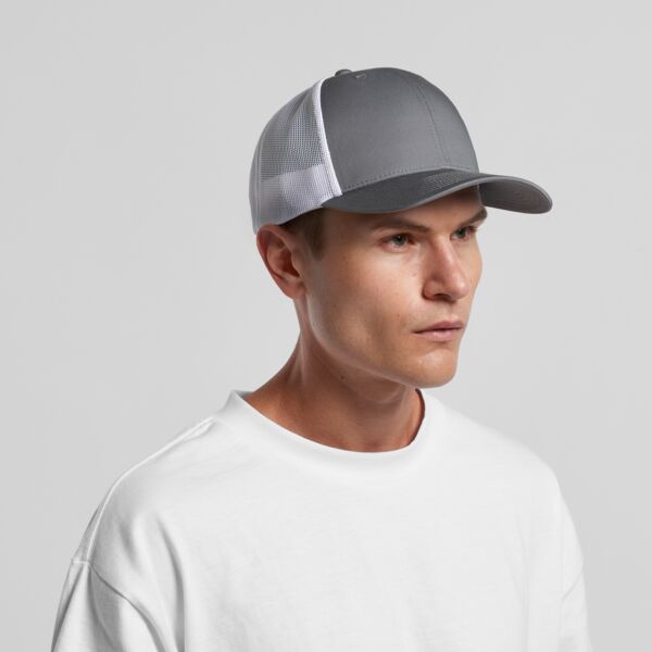 1191 Mesh Contrast Trucker Cap Thumbnail