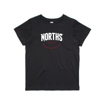 Norths Core Arc Tee - Black | Youth Staple Thumbnail