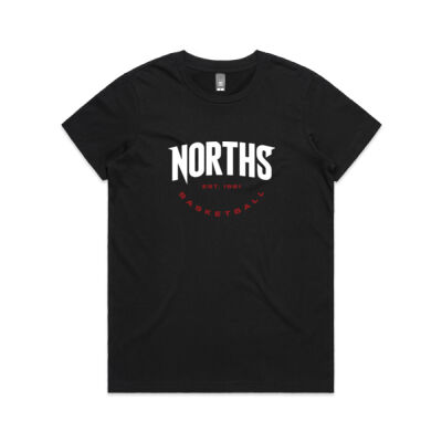Norths Core Arc Tee - Black | Women's Staple Thumbnail