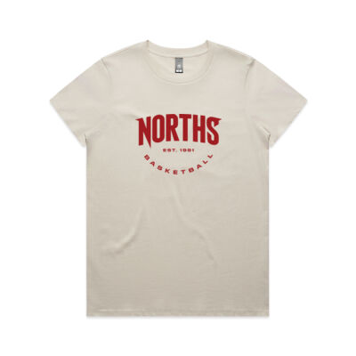 Norths Core Arc Tee - Red | Women's Staple Thumbnail