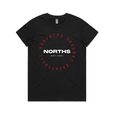 Norths Circle Tee - Dark | Women's Staple Thumbnail